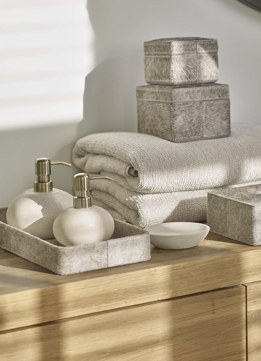 Aquanova ATHENA bathroom textiles Desert-118