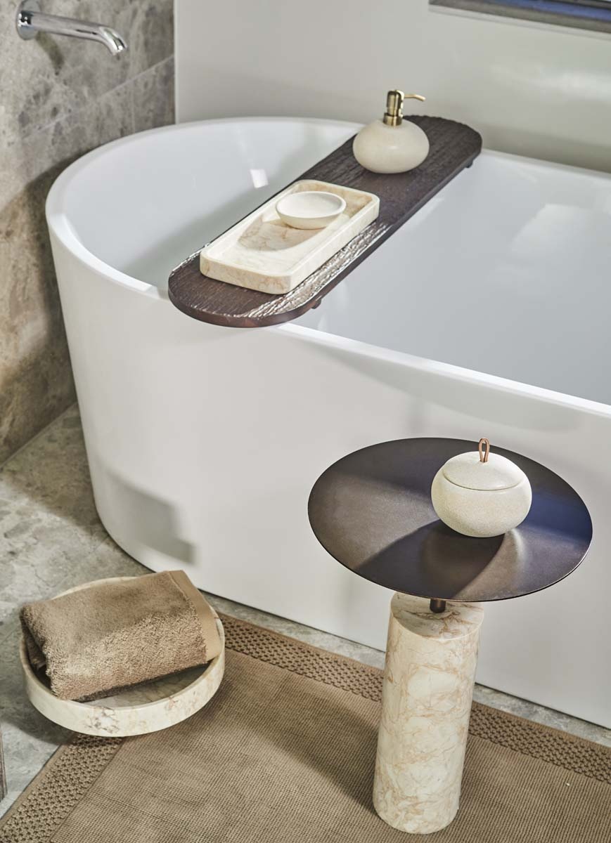 Aquanova OSTRA houten badplank Pecan-538
