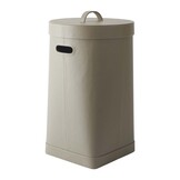 Aquanova LOTUS wasmand met deksel Taupe