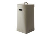 LOTUS wasmand met deksel Taupe
