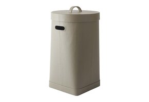 LOTUS laundry basket with lid Taupe