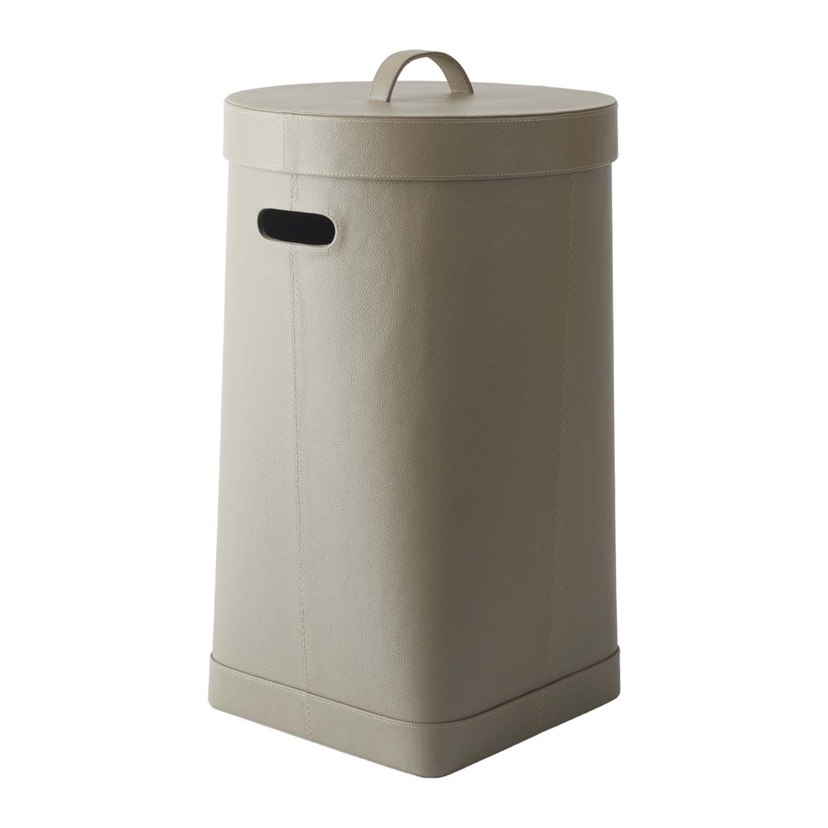 Aquanova LOTUS wasmand met deksel Taupe