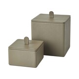 Aquanova LOTUS storage basket Taupe (set/2)