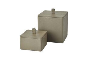 LOTUS opbergmand Taupe (set/2)