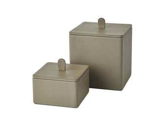 LOTUS opbergmand Taupe (set/2)