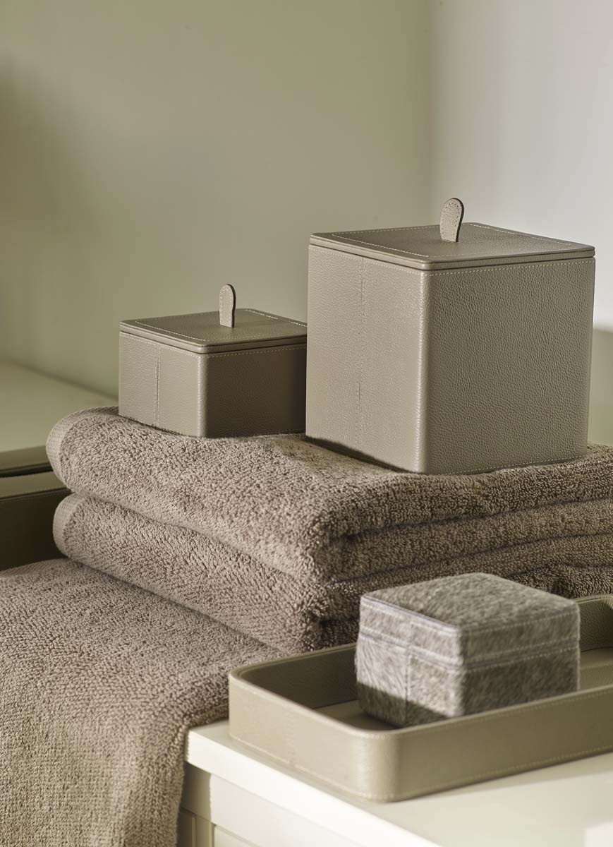 Aquanova LOTUS opbergmand Taupe (set/2)