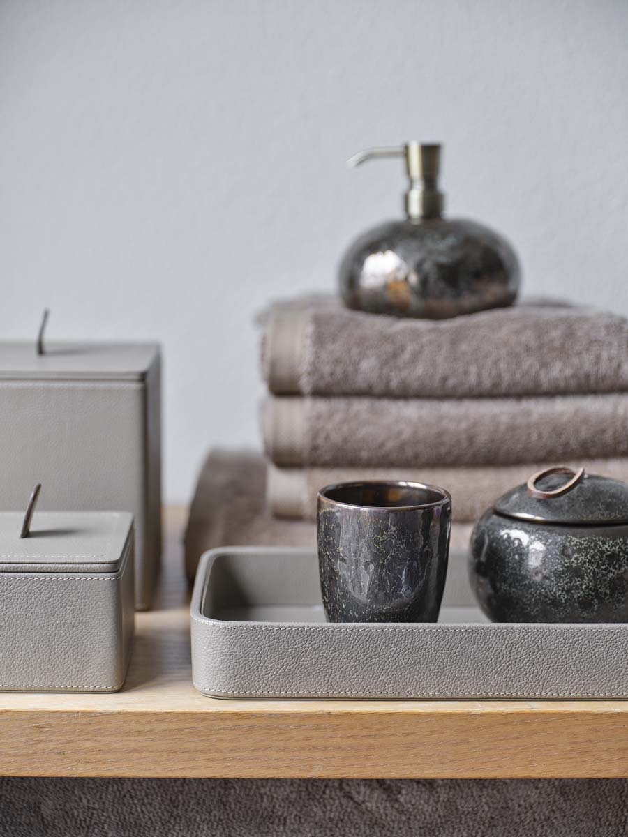 Aquanova LOTUS storage basket Taupe (set/2)