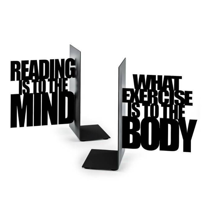 Boekensteun Reading is to the Mind