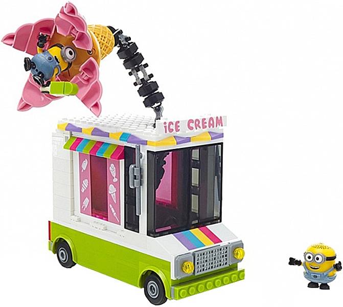 Mega Bloks Despicable Me Ice Cream Truck mega bloks kopen in de aanbieding