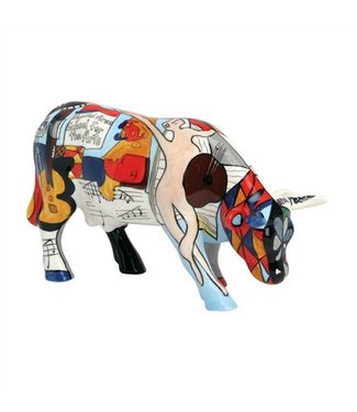 Cow Parade Picowso´s School for the Arts (medium ceramic)