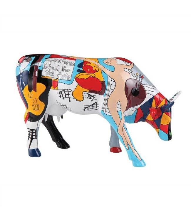 Cow Parade Picowso's School for the Arts (large)