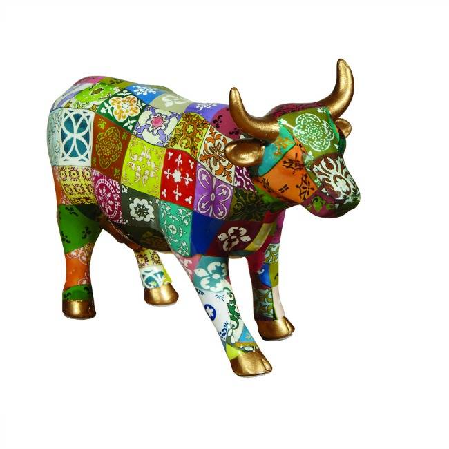 Cow Parade Princess Leticia (medium ceramic)