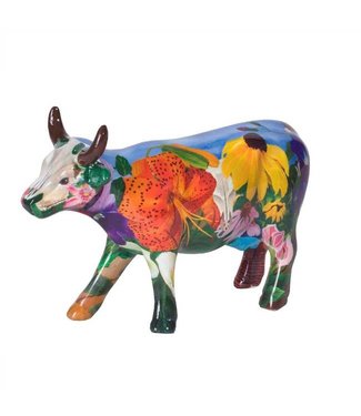 Cow Parade Georgia O'Kowffe (medium ceramic)