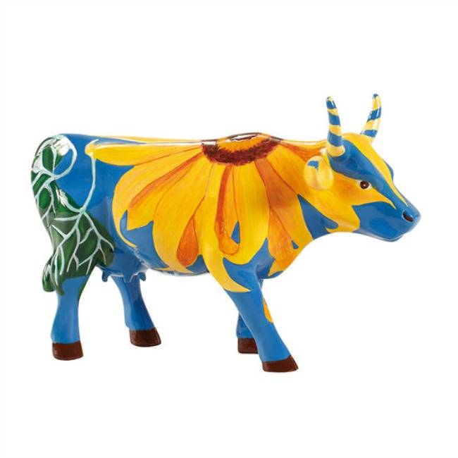 Cow Parade Udderly Sunflowers (medium)