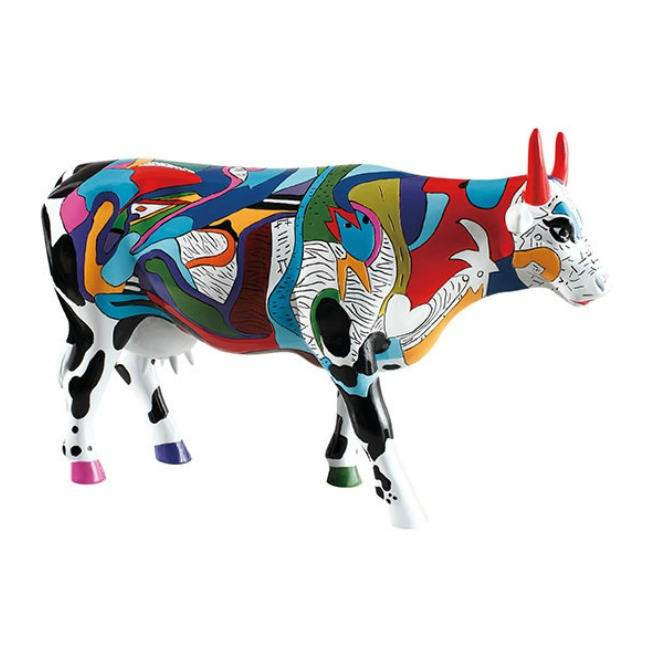 Cowparade Cow Parade Zivs Udderly Cool Large cowparade kopen in de aanbieding