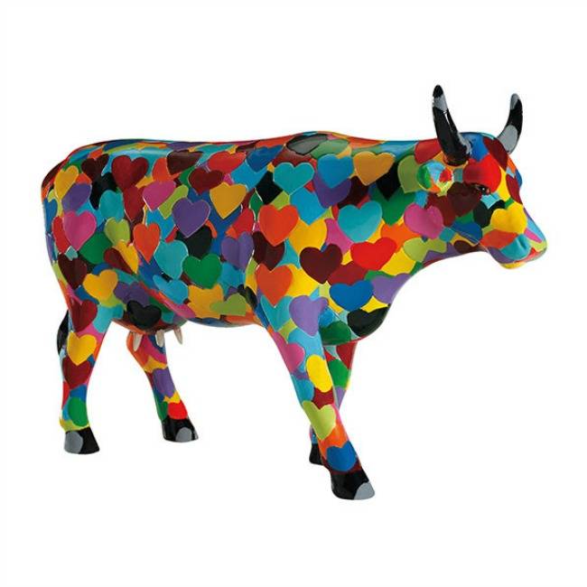 Cow Parade Heartstanding Cow (large)