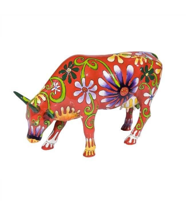 Cow Parade Flower Lover Cow (large)