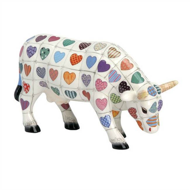 Cow Parade Cali Cow (medium ceramic)