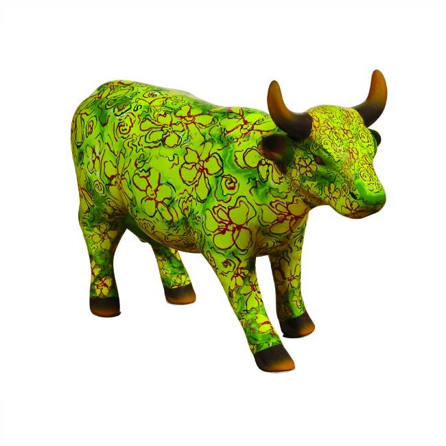 Cow Parade Flora (medium ceramic)