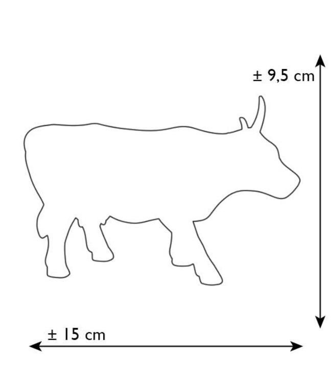 Cow Parade Heartstanding Cow (medium)