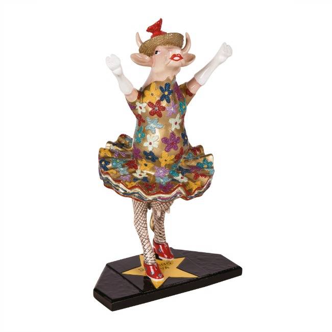 Cow Parade Dancing Diva (medium)