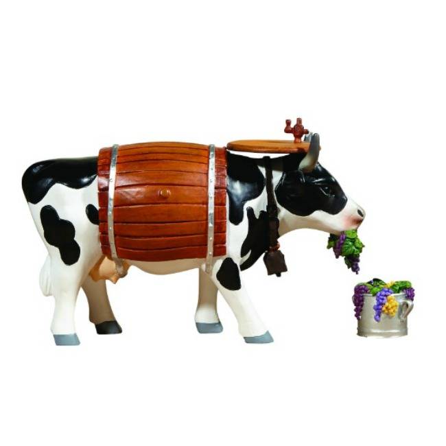 Cow Parade Clarabelle the Wine Cow (medium)