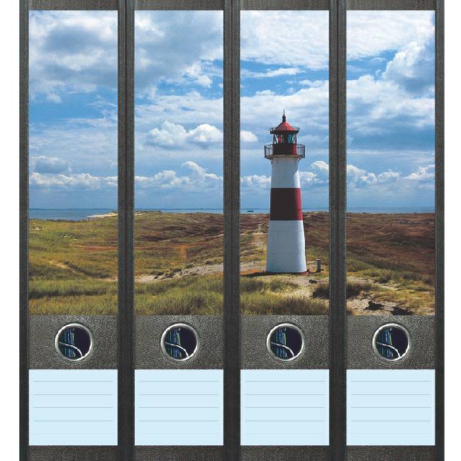 Rugetiket Vuurtoren aan de kust