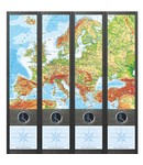 Rugetiket Kaart van Europa