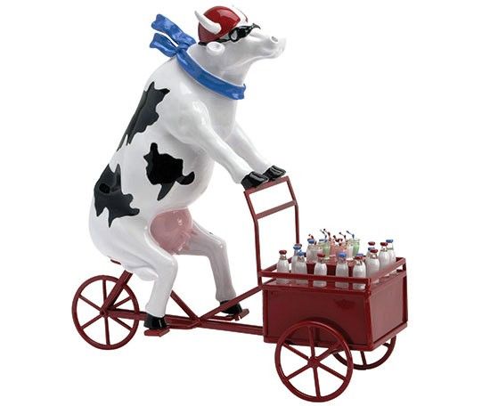 Cow Parade Lait Triporteur (extra large)