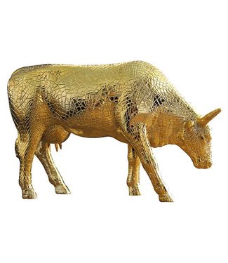 Cow Parade Mira Moo Gold (large)