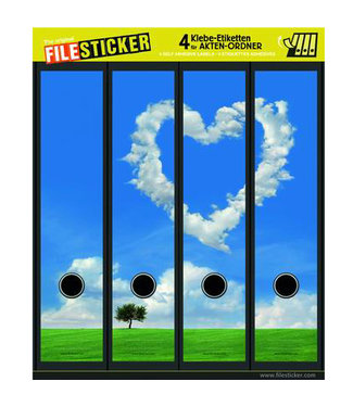 FileSticker - Lucht Met Hart FileSticker - Lucht Met Hart