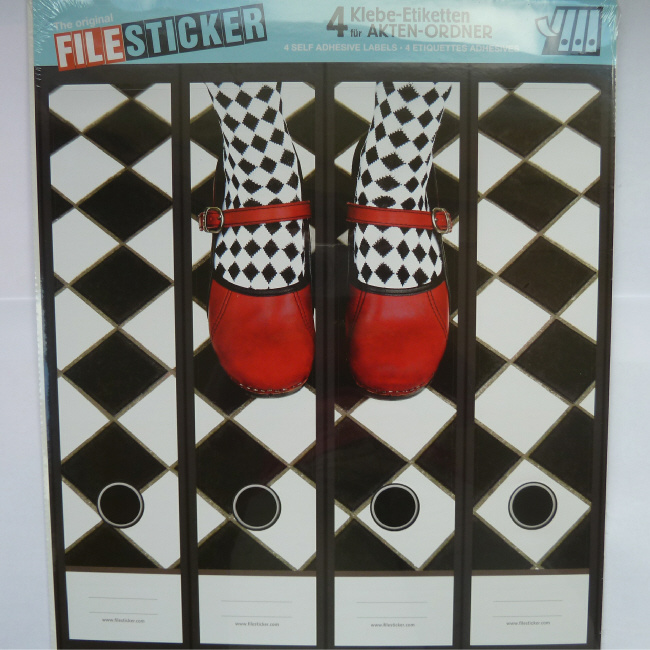 Filesticker Rode Schoenen filesticker kopen in de aanbieding Filesticker Rode Schoenen filesticker kopen in de aanbieding