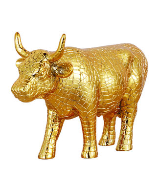 Cow Parade Mira Moo Gold (medium)
