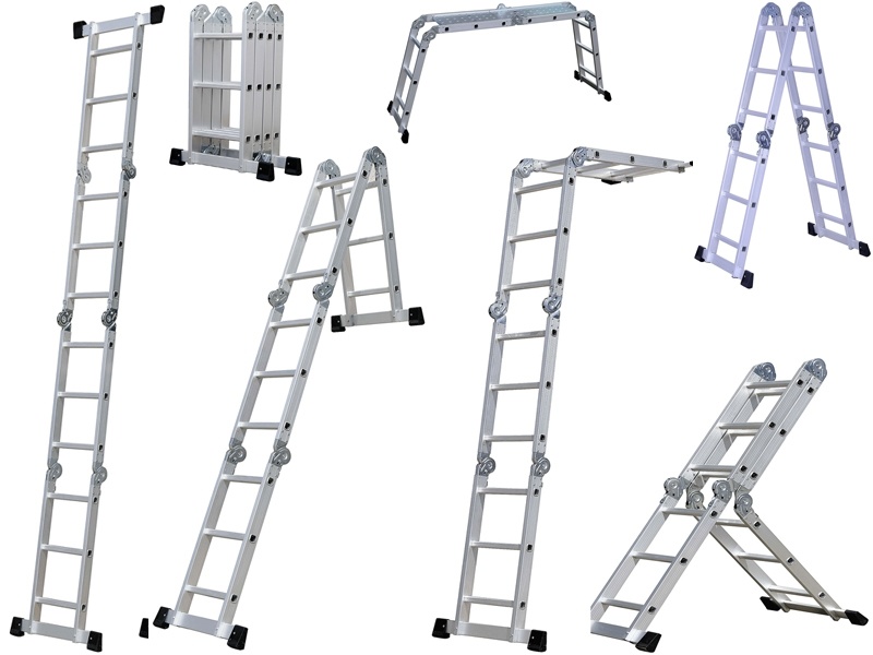 Vouwladder 4 x 3 sporten