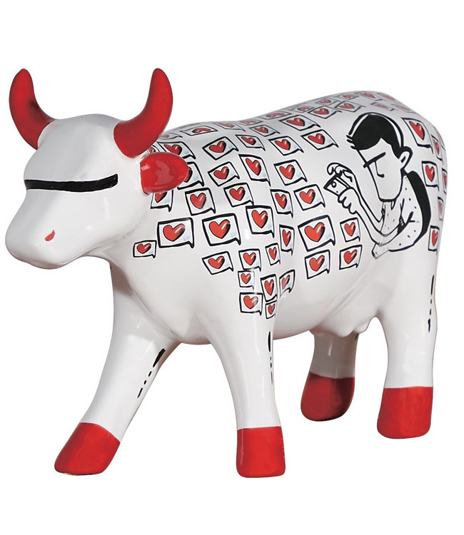 CowParade  Mensagem Recebida (Medium Ceramic)