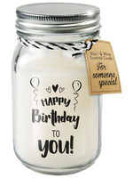 Kaars Happy Birthday