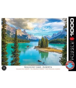 Puzzel - Maligne Lake Alberta (1000)