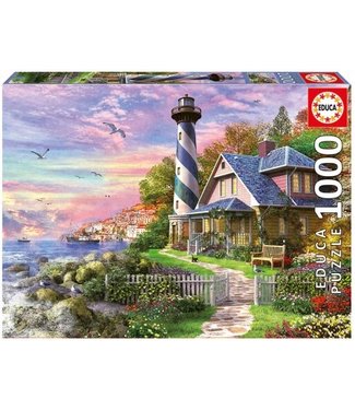 Puzzel - Vuurtoren bij Rock Bay (1000)