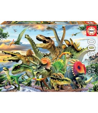 Puzzel - Dinosaurs (500)