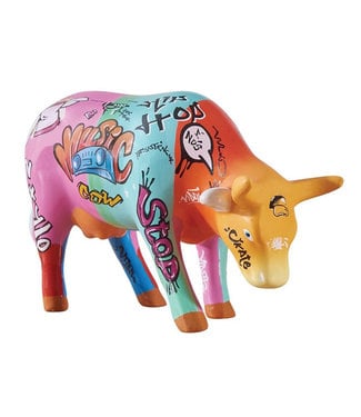 CowParade Vaquinha do Hip Hop (medium ceramic)