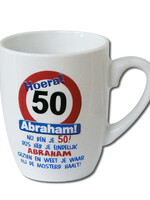 Mok Verkeersbord Abraham