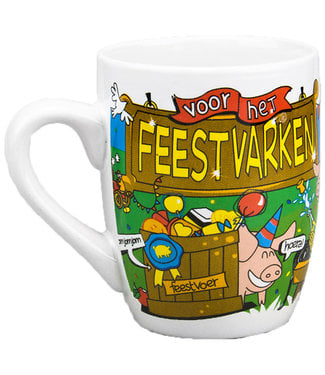 Cartoonmok Feestvarken