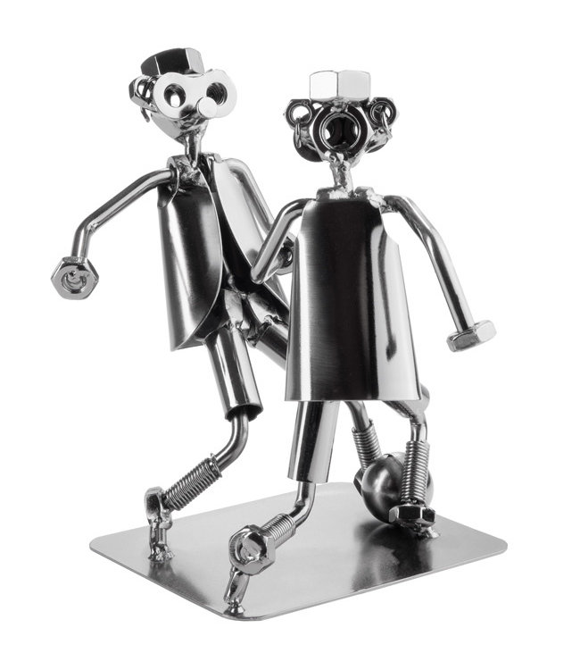 Metalen Figuur Voetballers
