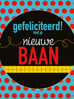 Gefeliciteerd! Met je nieuwe baan