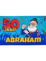 Gevel vlag - Abraham cartoon