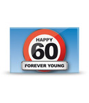Magneet Happy 60 Forever young