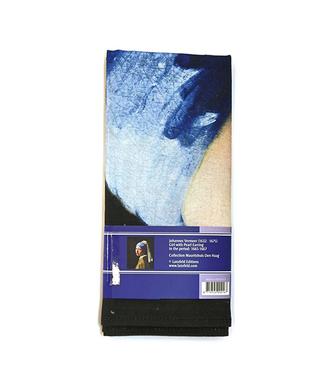 Theedoek, Meisje met de parel, Vermeer