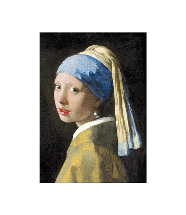 Theedoek, Meisje met de parel, Vermeer