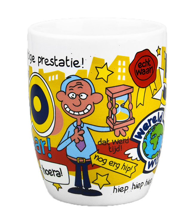 Cartoonmok 50 jaar Man