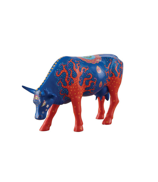 CowParade Folk Cow (Large)